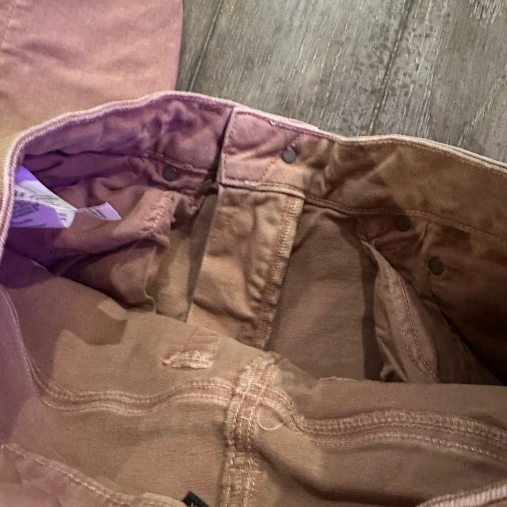 AE Distressed Pink Skinny Jeans - Picture 5 of 7